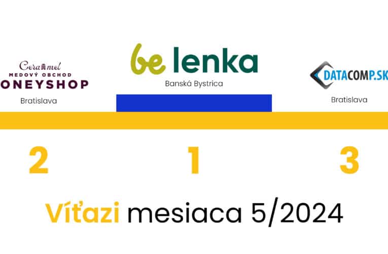 Víťazi Visa Slovak Top Shop za mesiac máj 2024