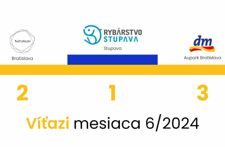 Víťazi Visa Slovak Top Shop za mesiac jún 2024