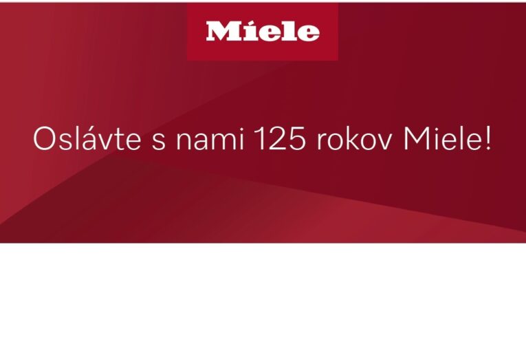 Pozývame Vás na Deň otvorených dverí do Miele Experience Center