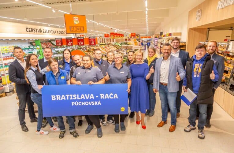 Rača má novú predajňu reťazca Lidl