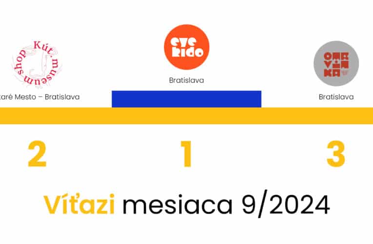 Víťazi Visa Slovak Top Shop za mesiac september 2024