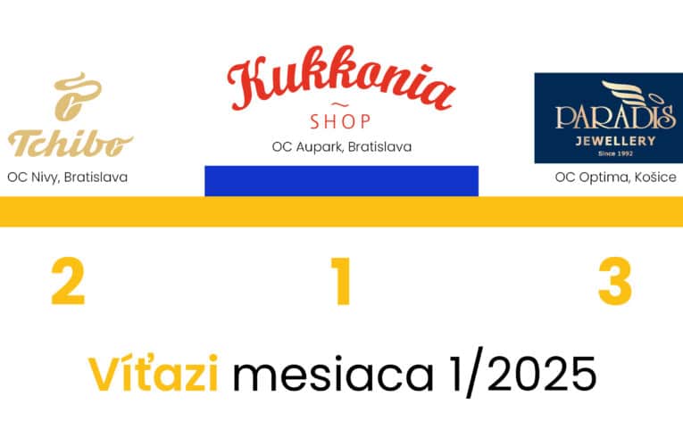 Víťazi Visa Slovak Top Shop za mesiac január 2025